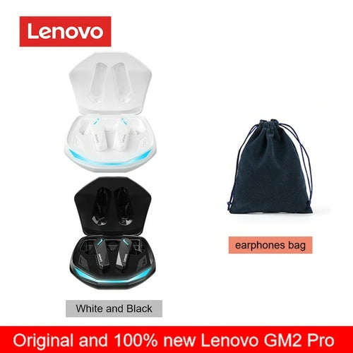 Original Lenovo Gm2 Pro 5.3 Earphone Bluetooth Wireless Earbuds Low