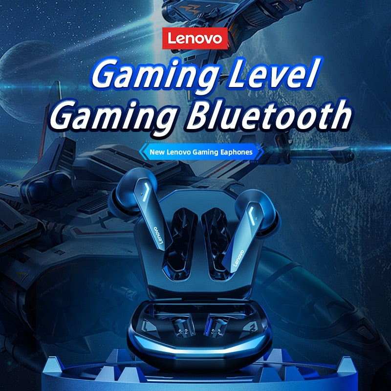 Original Lenovo Gm2 Pro 5.3 Earphone Bluetooth Wireless Earbuds Low
