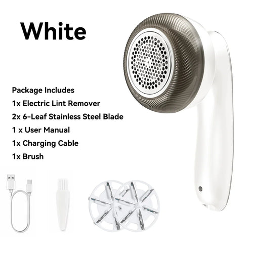 Electric Digital Display Lint Remover Rechargeable Pellet Fabric
