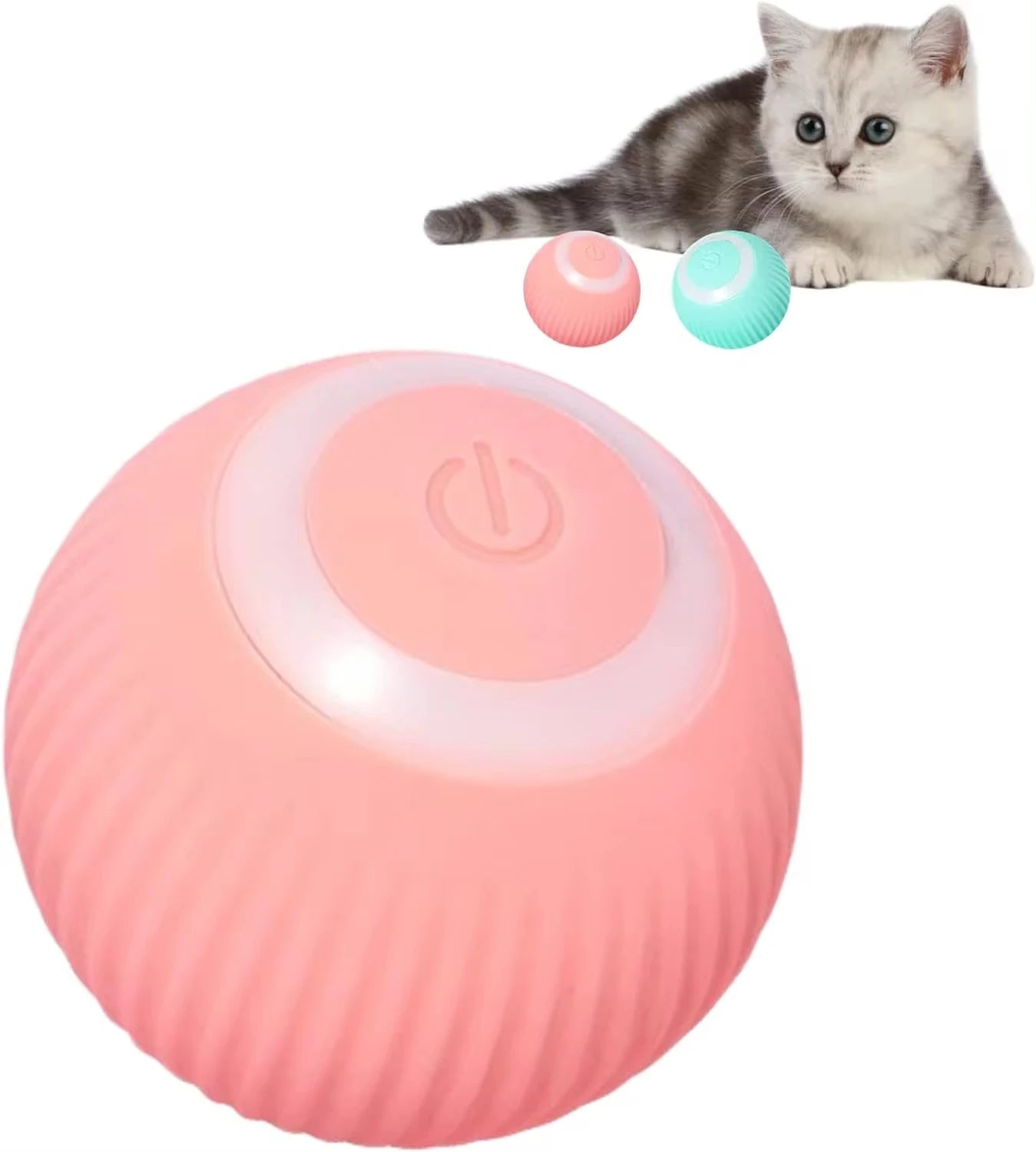 Cat Interactive Ball Smart Cat Toys Indoor Automatic Rolling Magic