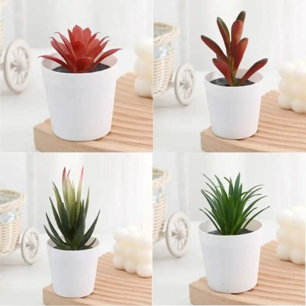Artificial Succulent Bonsai Plants Simulation Succulents Mini