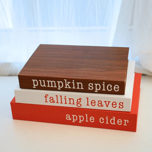 3Pcs/Set Multiple Size Fake Books Set Coffee Table Books Villa Hotle