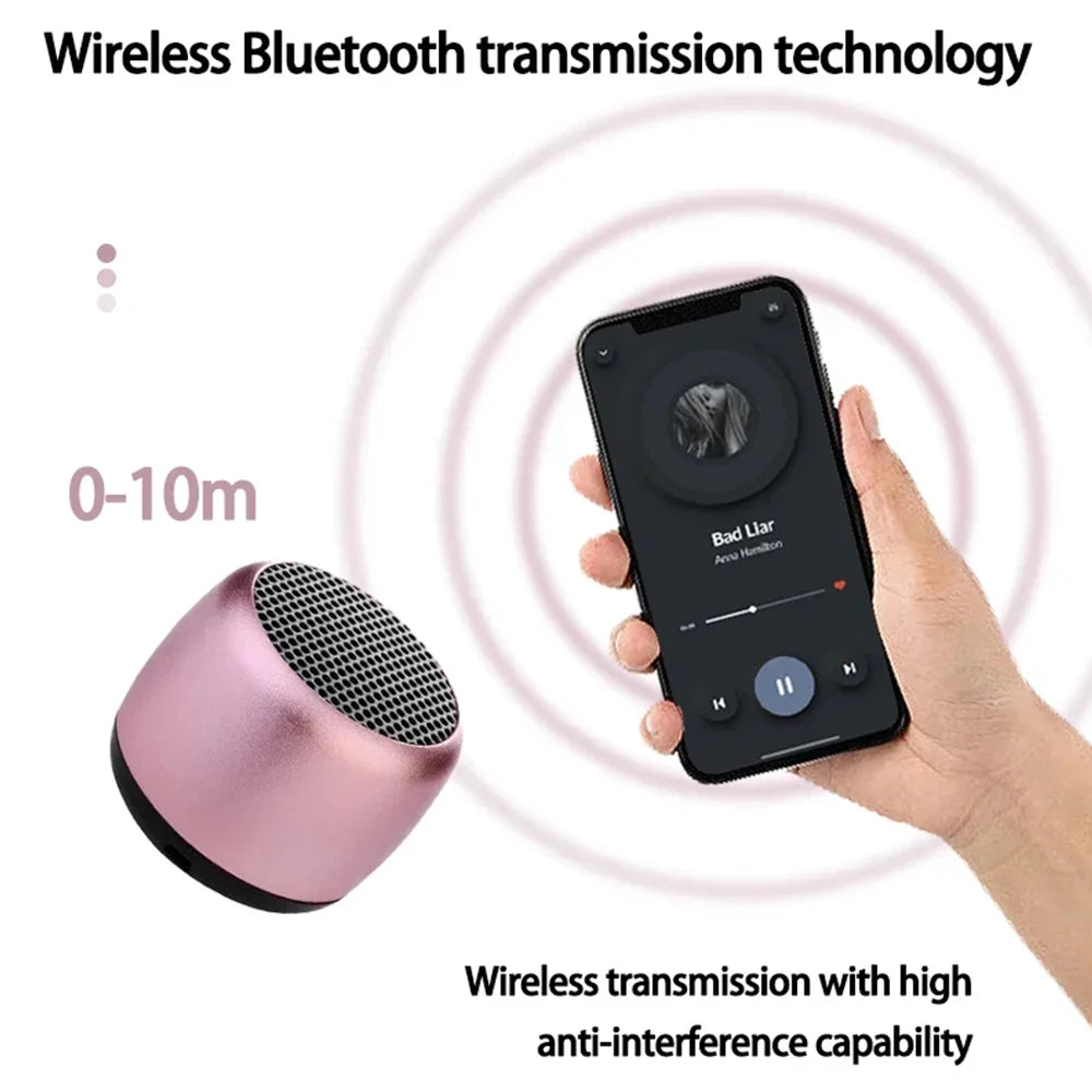 M1 Portable Bluetooth Speaker Music Stereo Surround Mini USB Outdoor