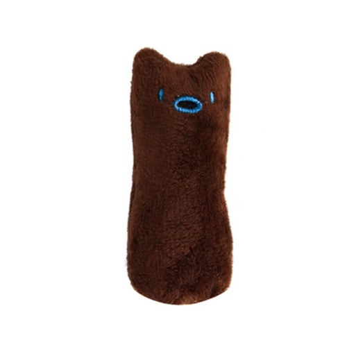 Teeth Grinding Catnip Toys Funny Interactive Plush Cat Toy Pet Kitten