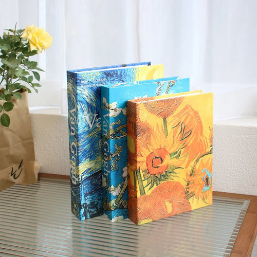 3Pcs/Set Multiple Size Fake Books Set Coffee Table Books Villa Hotle