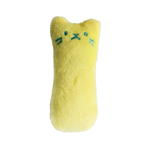 Teeth Grinding Catnip Toys Funny Interactive Plush Cat Toy Pet Kitten