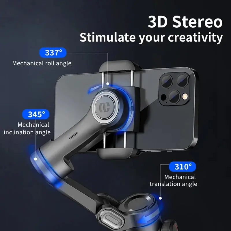 AOCHUAN 3-Axis Handheld Gimbal Stabilizer SmartXE for Smartphone for