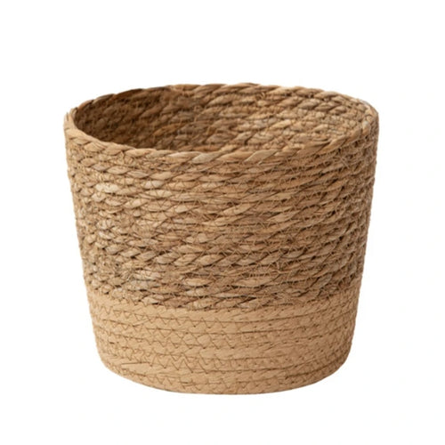 Straw Weaving Plant Pots Containers Hand Woven Plant Pot Cover