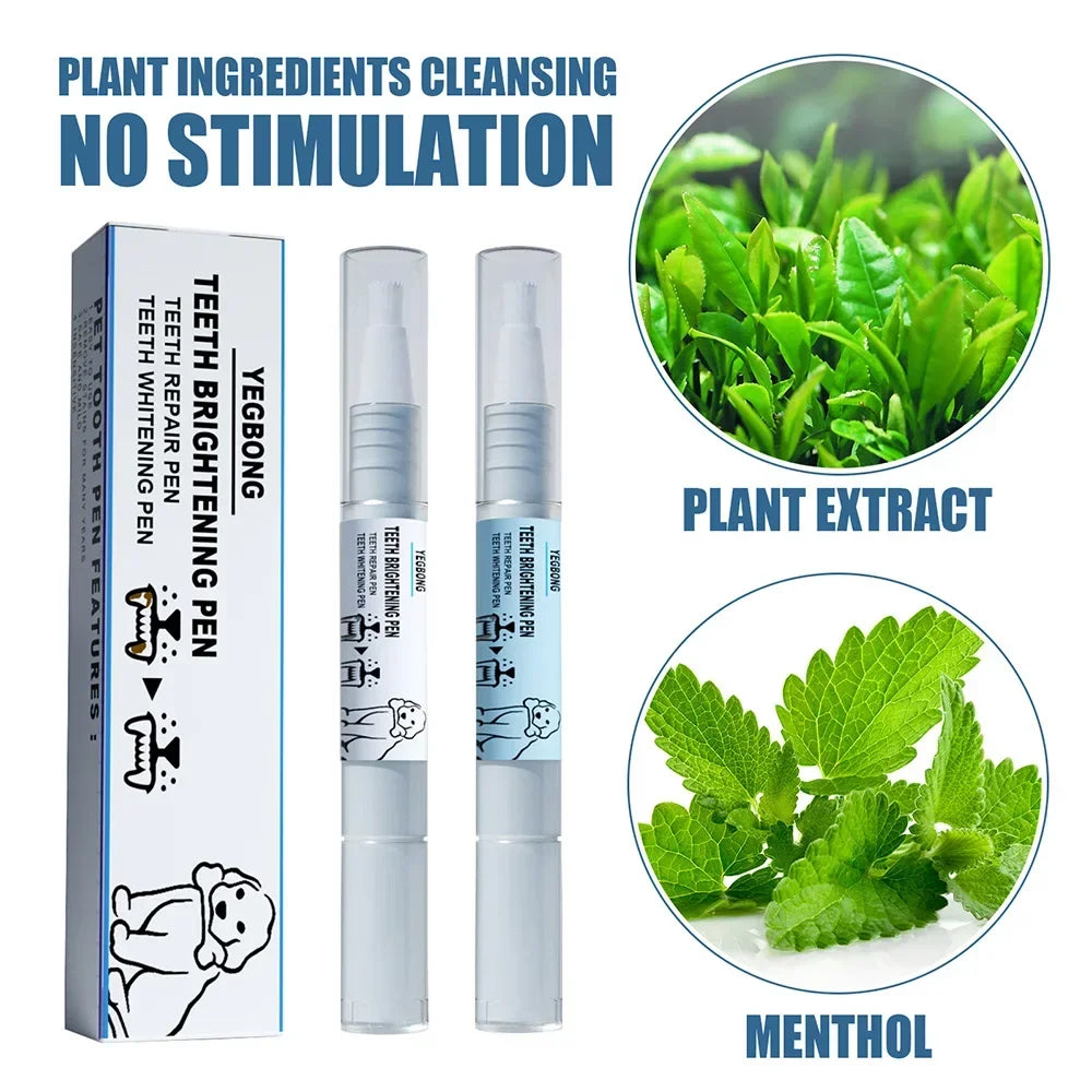 Pet Teeth Cleaning Tools Pet Grooming Toothbrush Cleaning Kit Tartar
