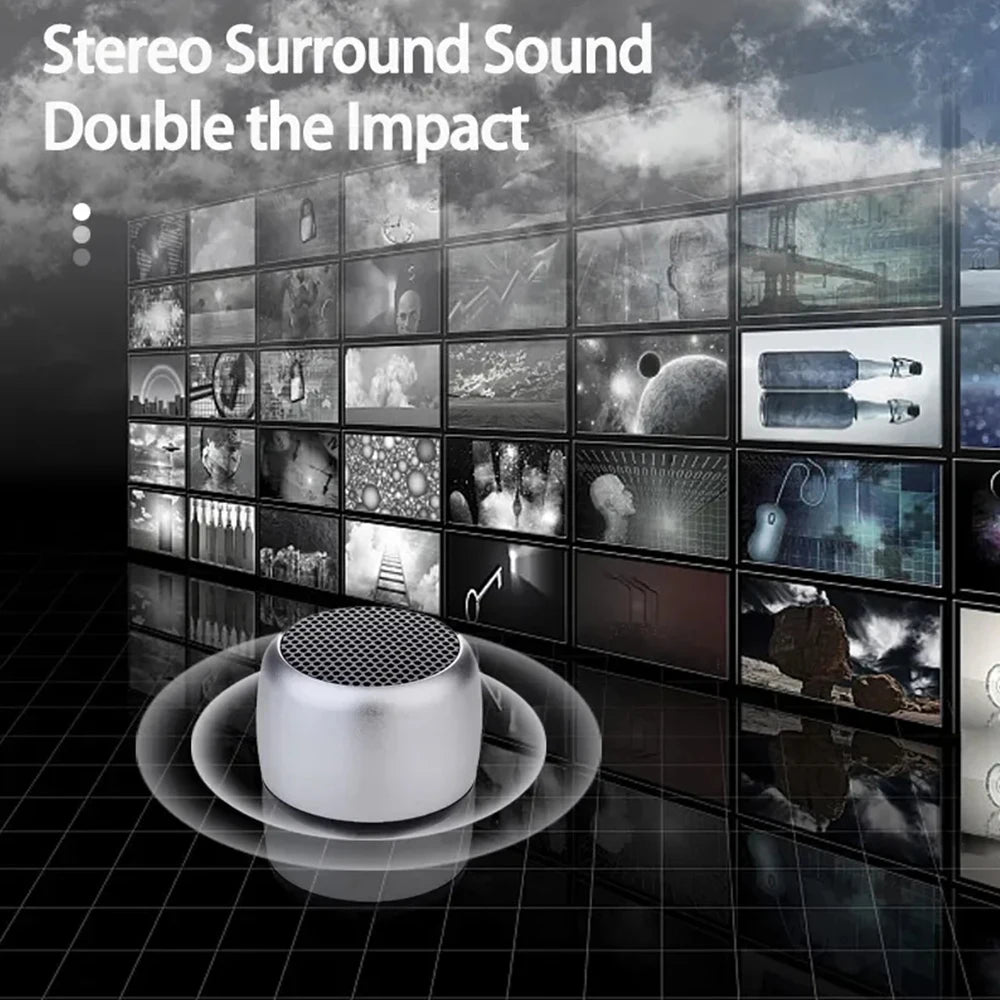 M1 Portable Bluetooth Speaker Music Stereo Surround Mini USB Outdoor