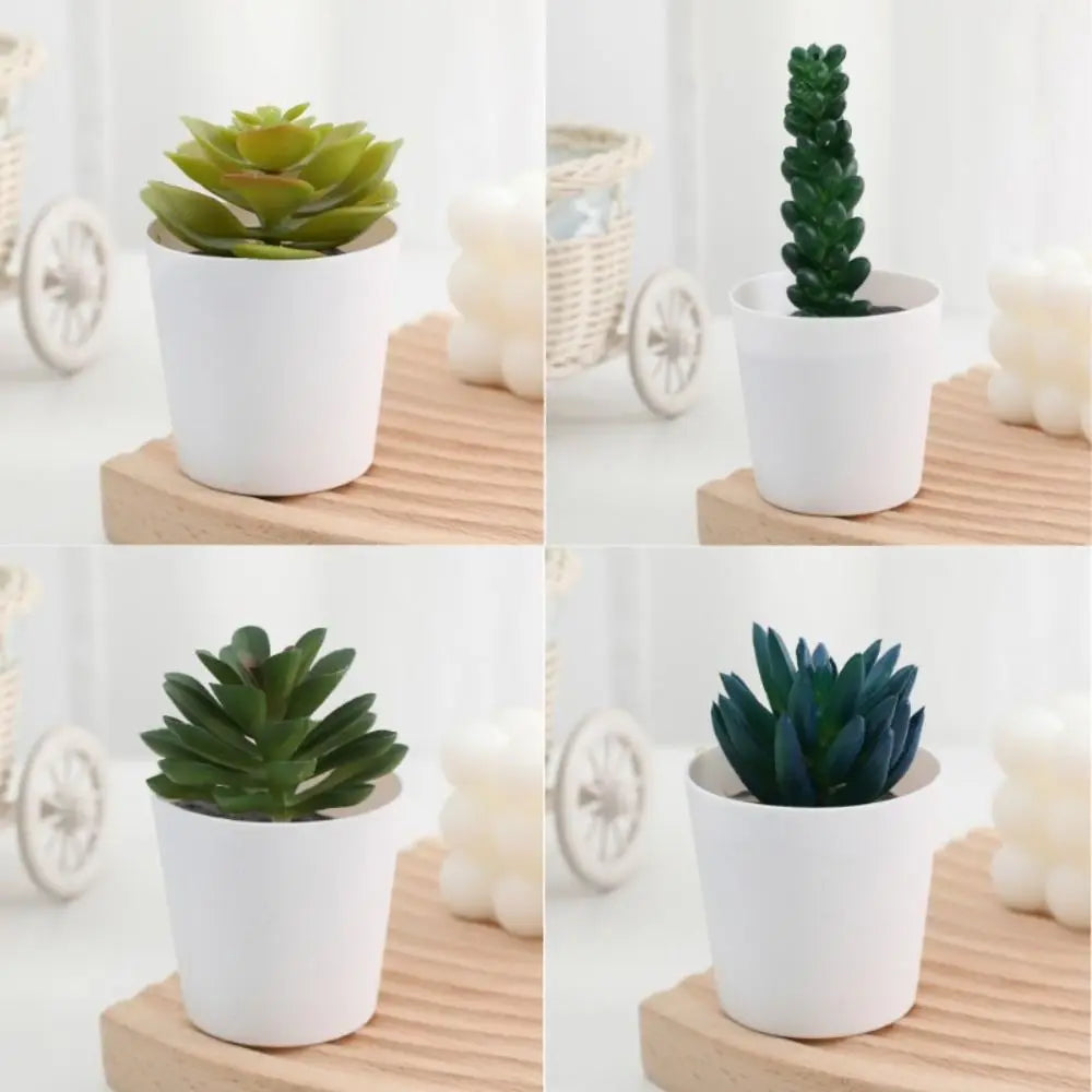 Artificial Succulent Bonsai Plants Simulation Succulents Mini