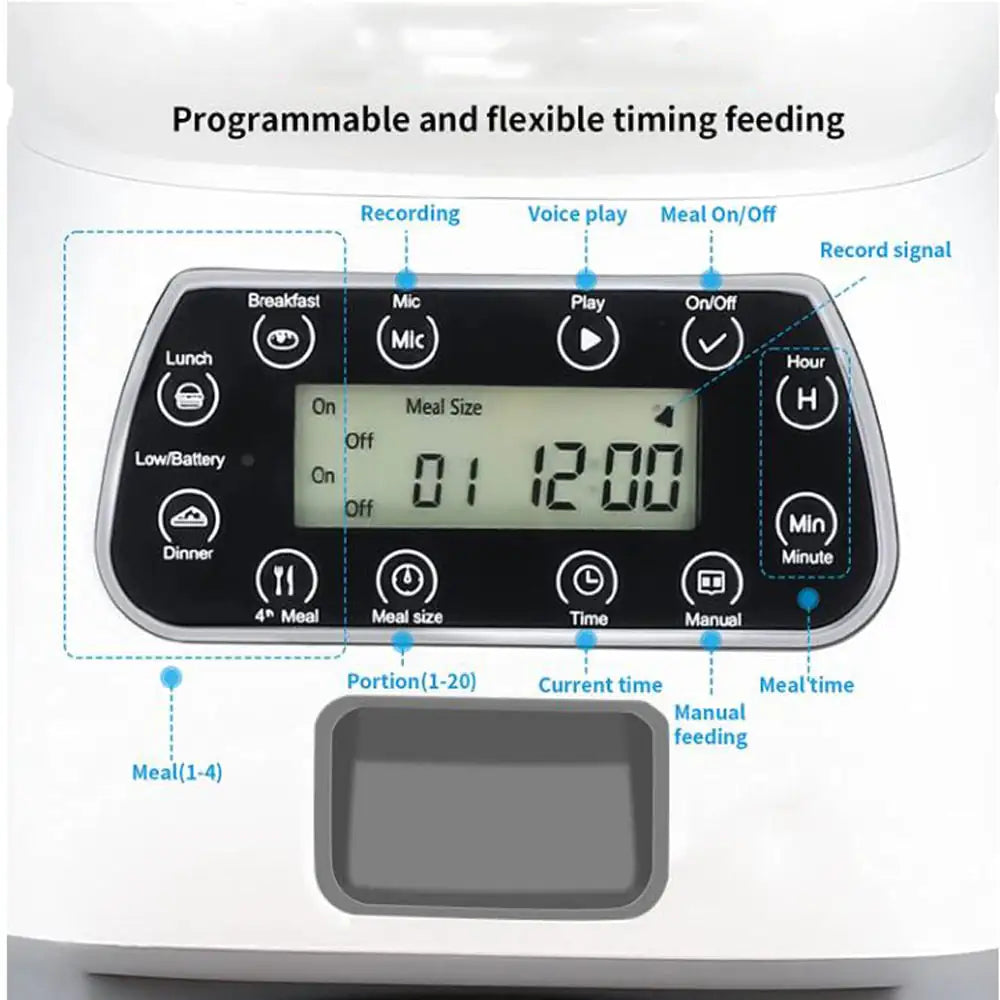 Automatic Dogs & Cats Feeder
