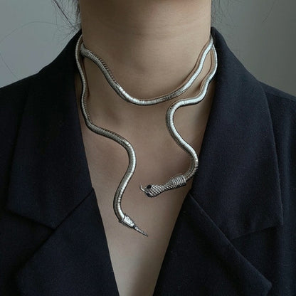 Bilandi Trendy Jewelry Snake Necklace Hot Selling Personality Design