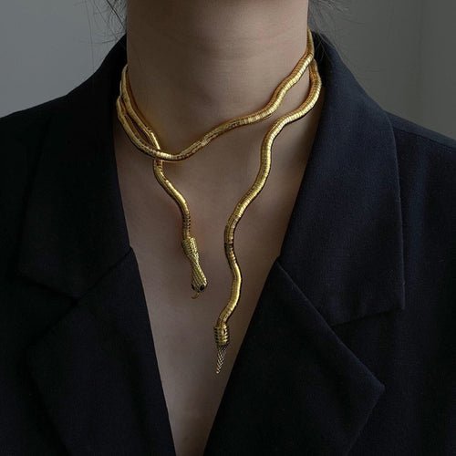 Bilandi Trendy Jewelry Snake Necklace Hot Selling Personality Design