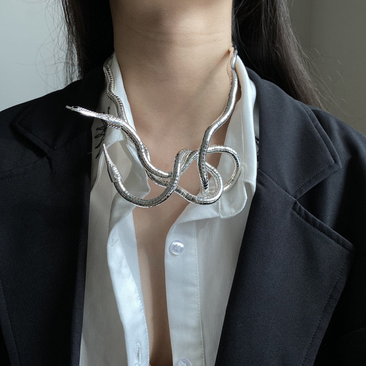 Bilandi Trendy Jewelry Snake Necklace Hot Selling Personality Design