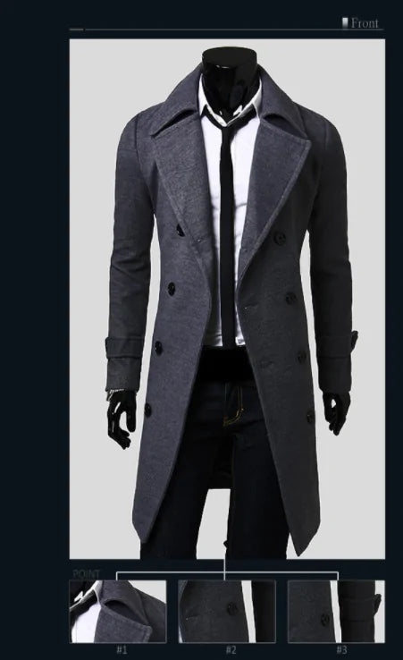 Men's Long Coat