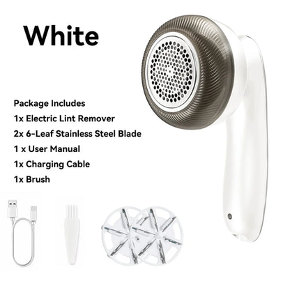 Electric Digital Display Lint Remover Rechargeable Pellet Fabric