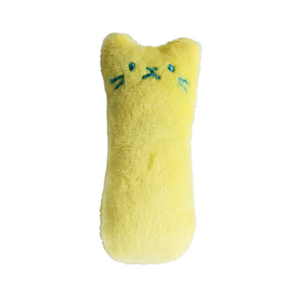 Teeth Grinding Catnip Toys Funny Interactive Plush Cat Toy Pet Kitten