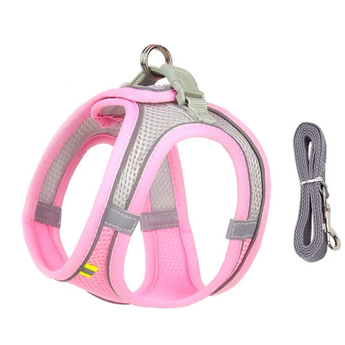 Puppy Harness Set Dog Accessories Adjustable Puppy and Cat Harness