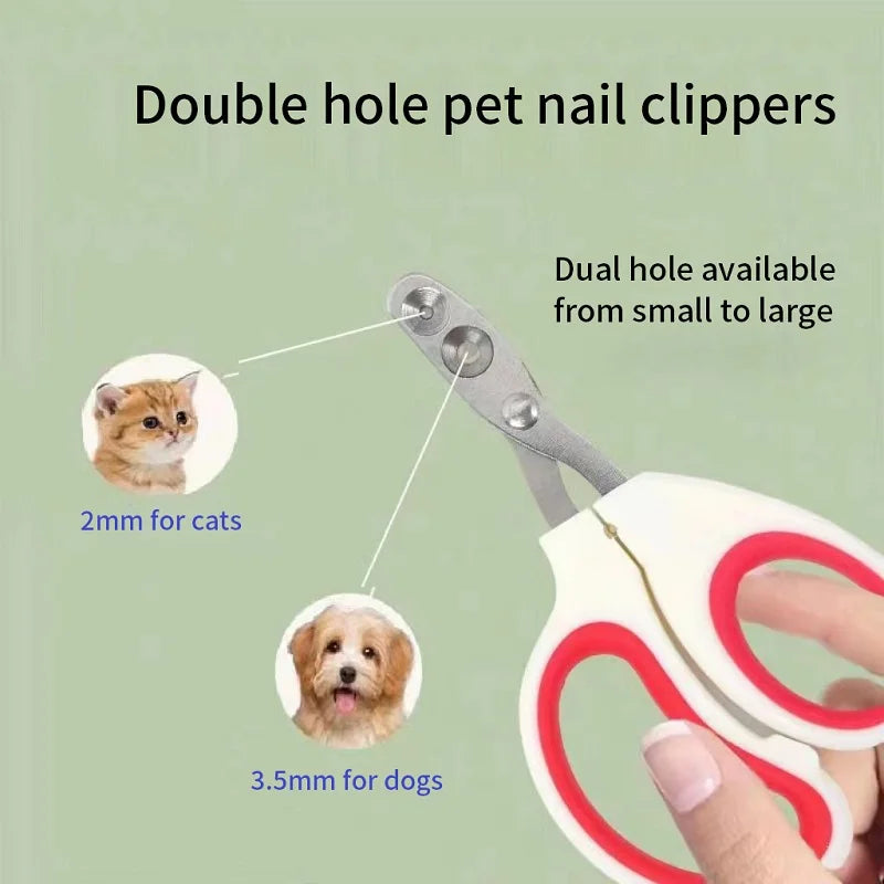 Professional Cat Nail Clippers for Small Cat Dog Stainless Steel Puppy