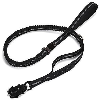 Hot Heavy Duty Tactical Elastic Dog Leash No-Pull Dog Leash Reflective
