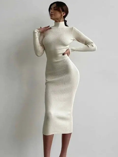 Elegant Sweater Dress